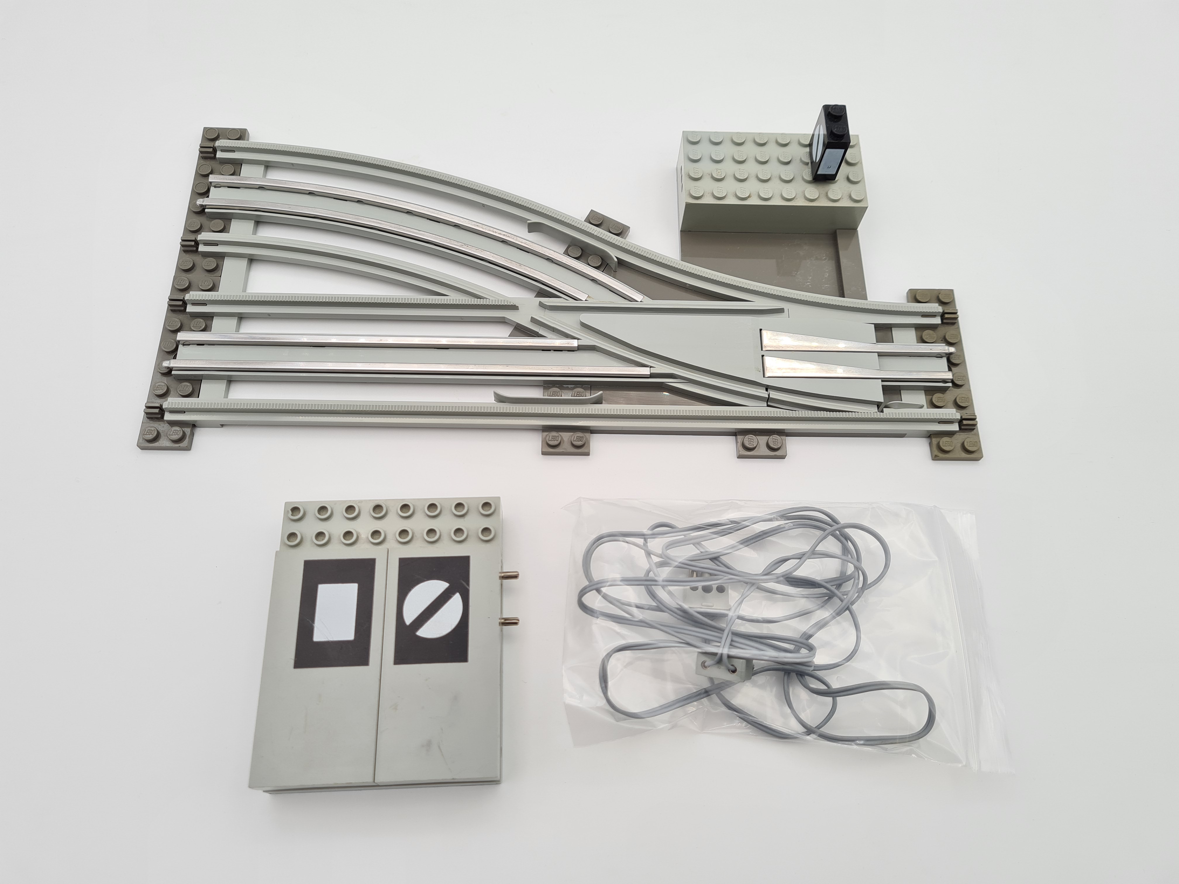 Lego® Ferrocarril 12V TREN Eléctrico Recto Curvado Suave Cruce TALLA - Imagen 12 de 40