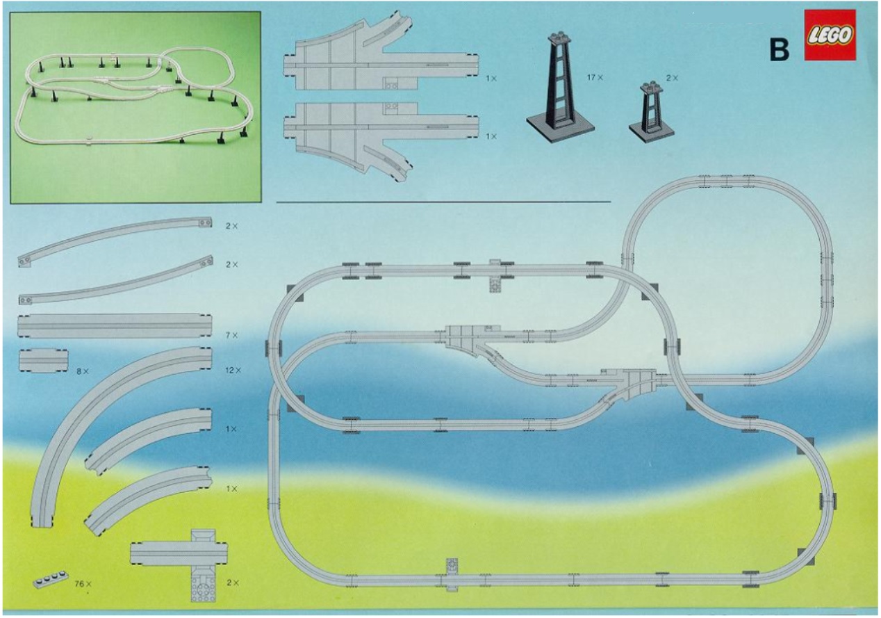 Lego® Eisenbahn Monorail TRAIN Schienen Gleis Pfeiler Motor 6990 6991 6399 - Bild 35 von 41