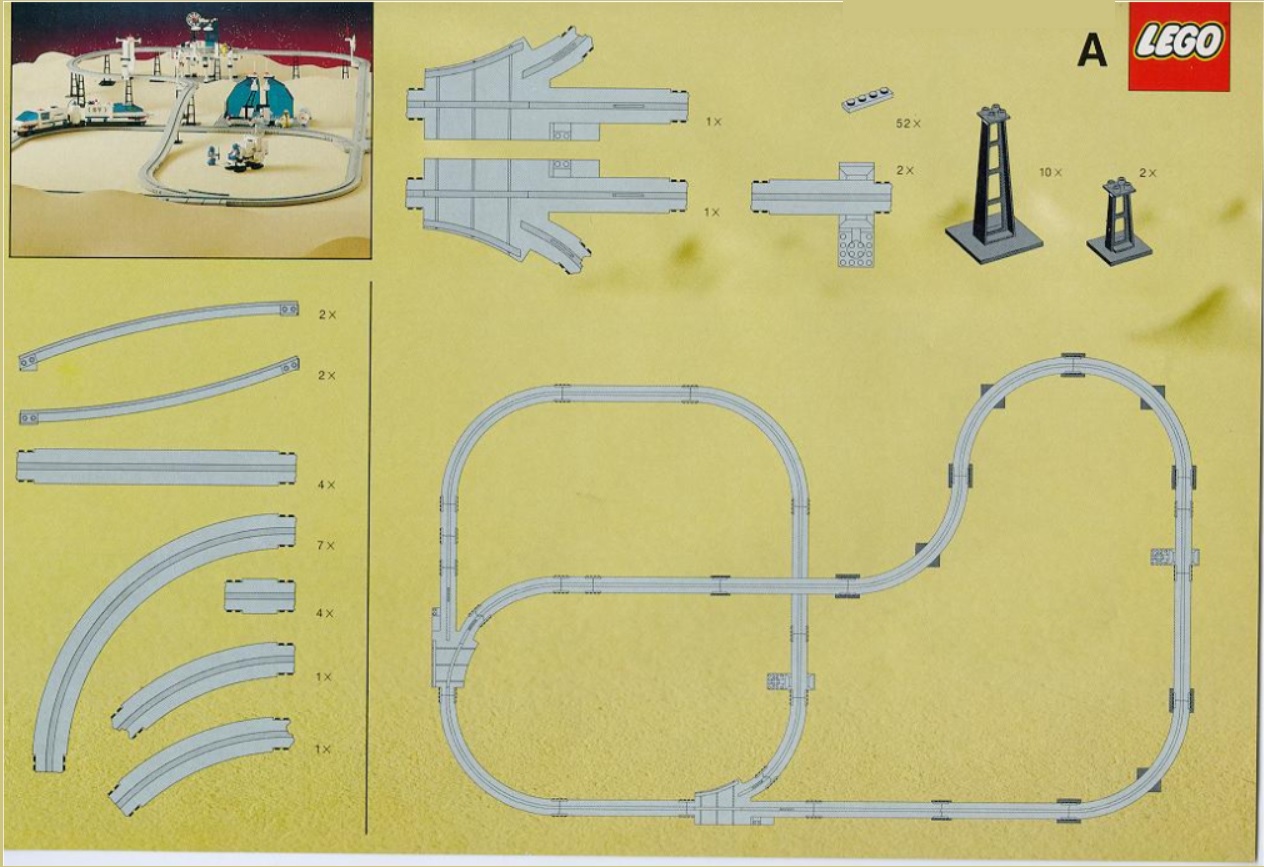 Lego® Eisenbahn Monorail TRAIN Schienen Gleis Pfeiler Motor 6990 6991 6399 - Bild 38 von 41