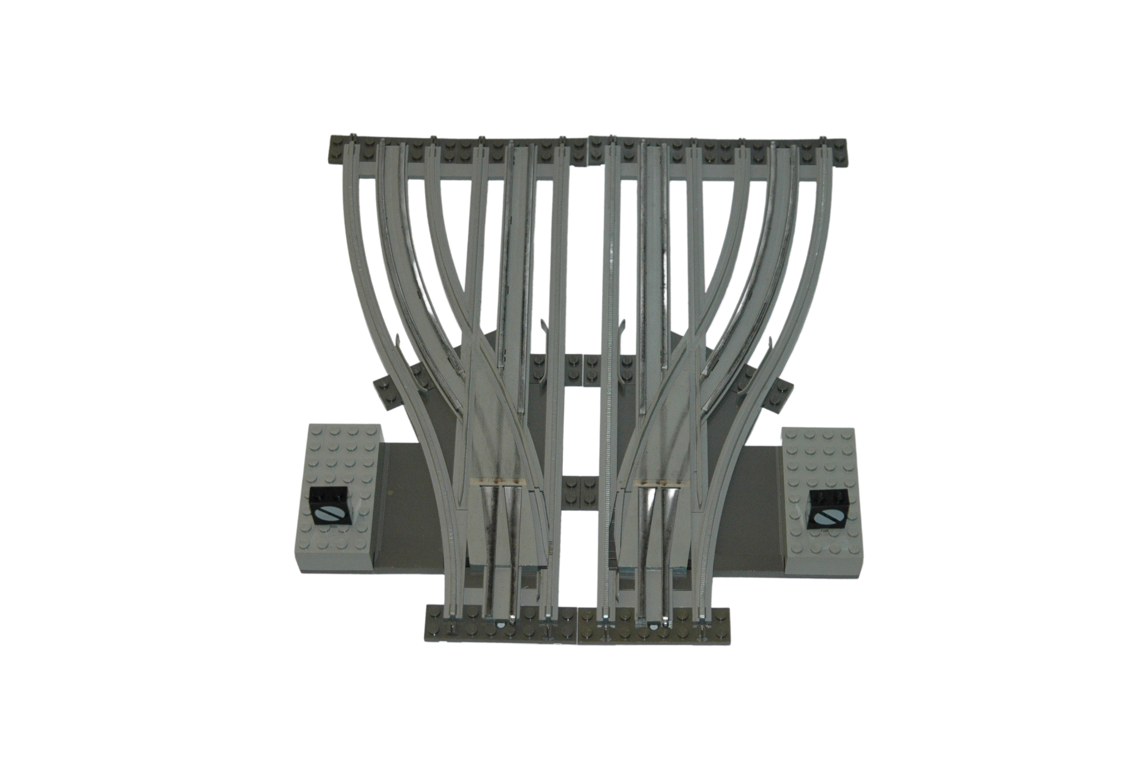 Lego® Ferrocarril 12V TREN Eléctrico Recto Curvado Suave Cruce TALLA - Imagen 10 de 40