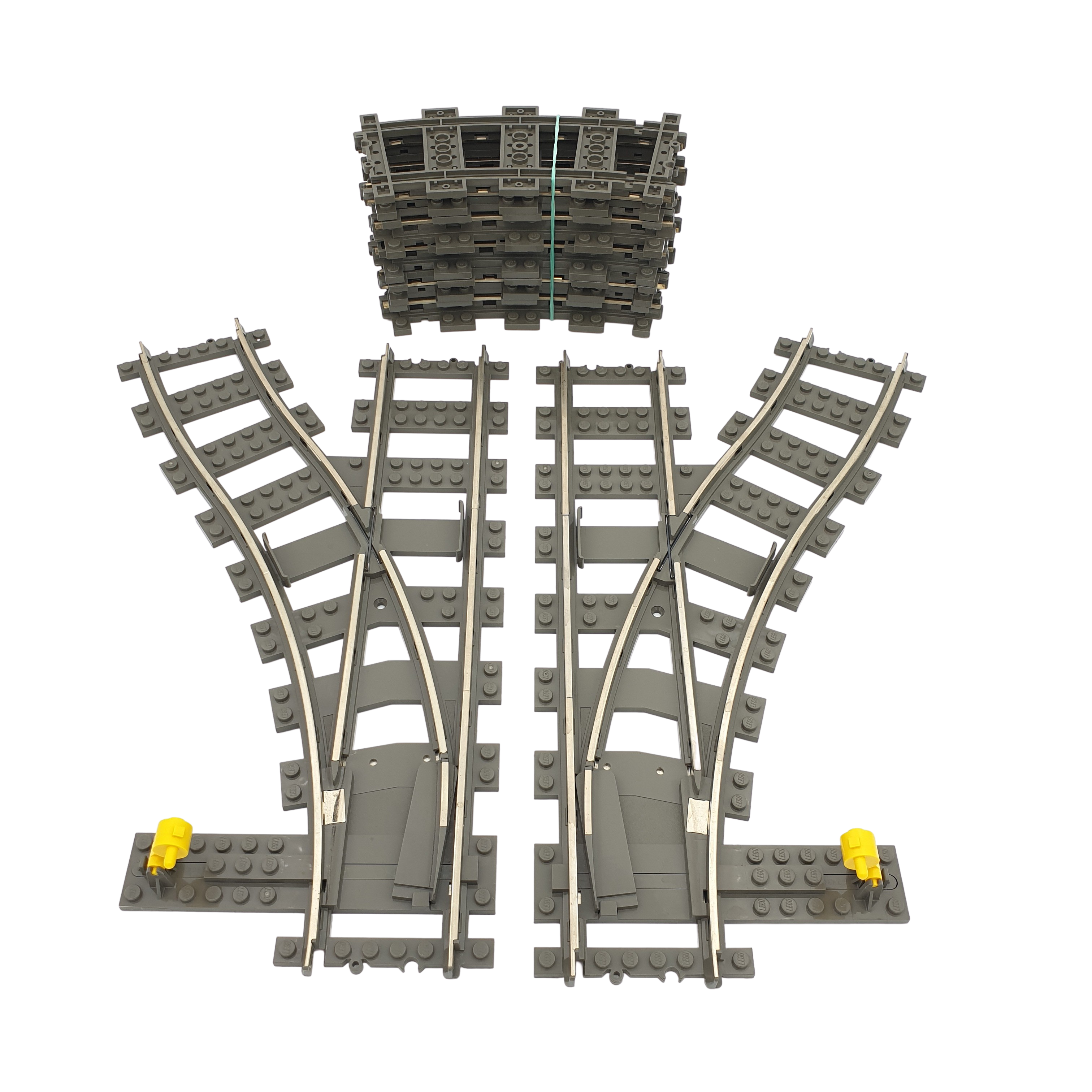 Lego® Eisenbahn 9V TRAIN 4531 Weiche Links SWITCH POINT TRACK LEFT ZUG
