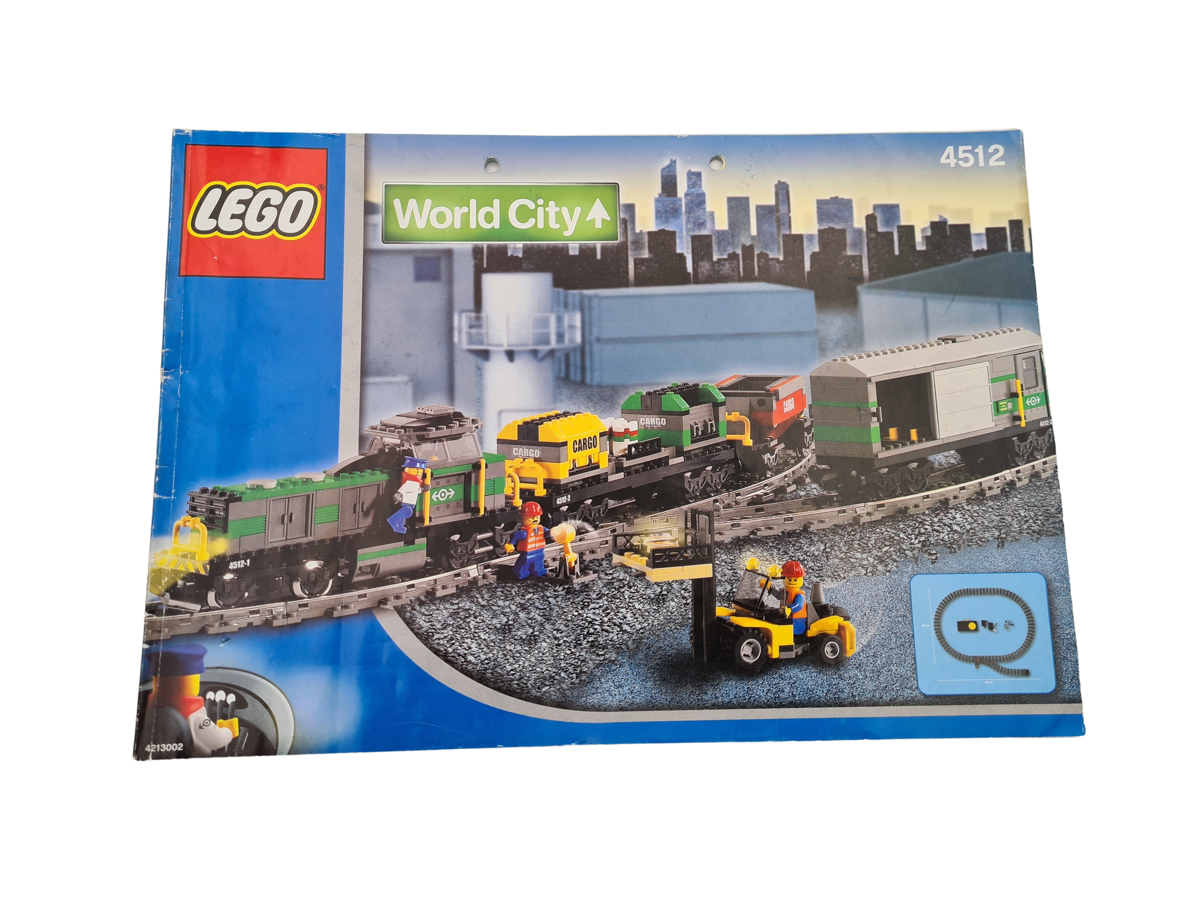 Lego® Eisenbahn Schranke für Bahnübergang rot weiß 4512 