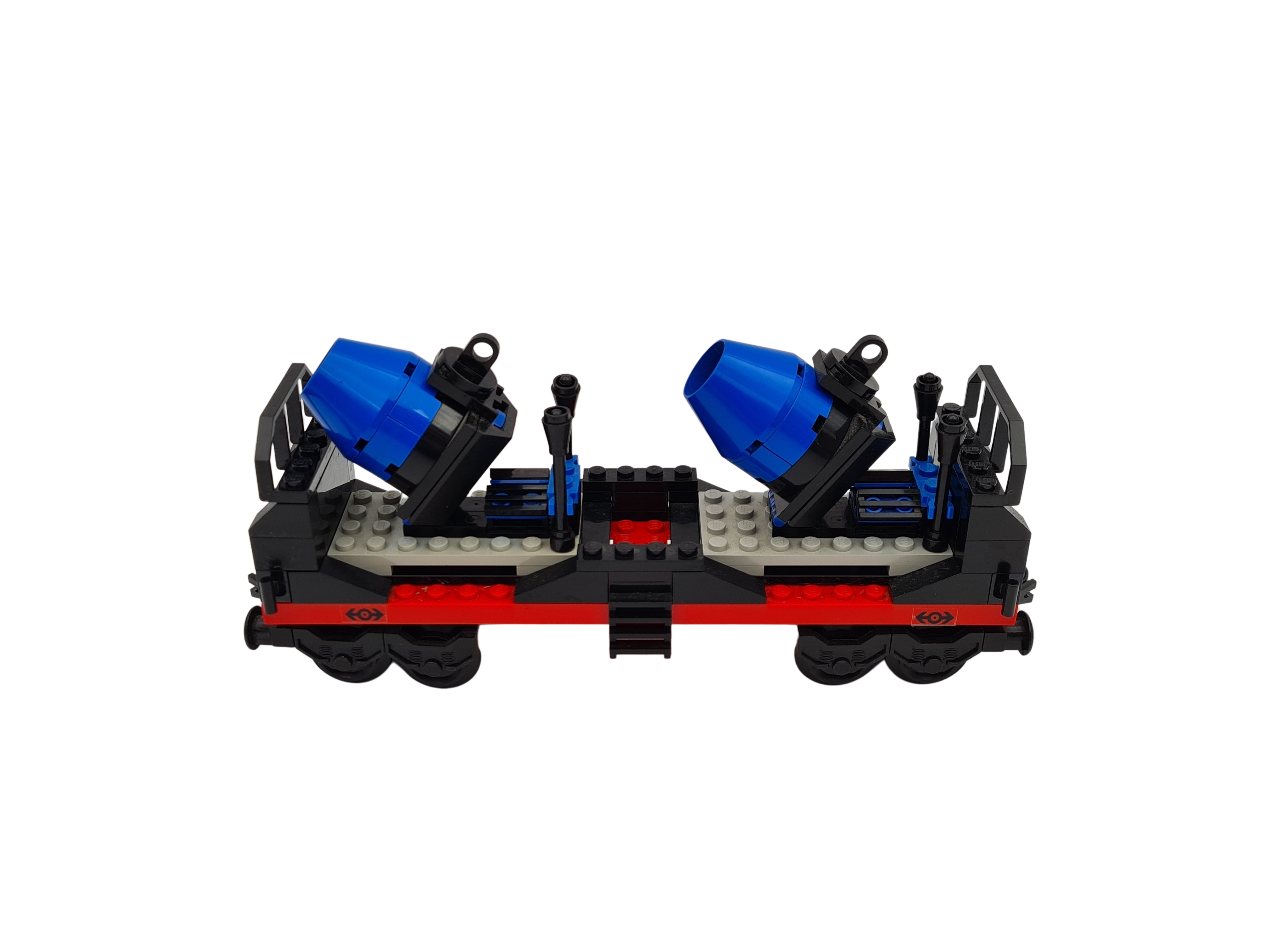 Lego 9V RC Eisenbahn TRAIN 4565 Waggon 2er Betonmischer WAGON CAR 