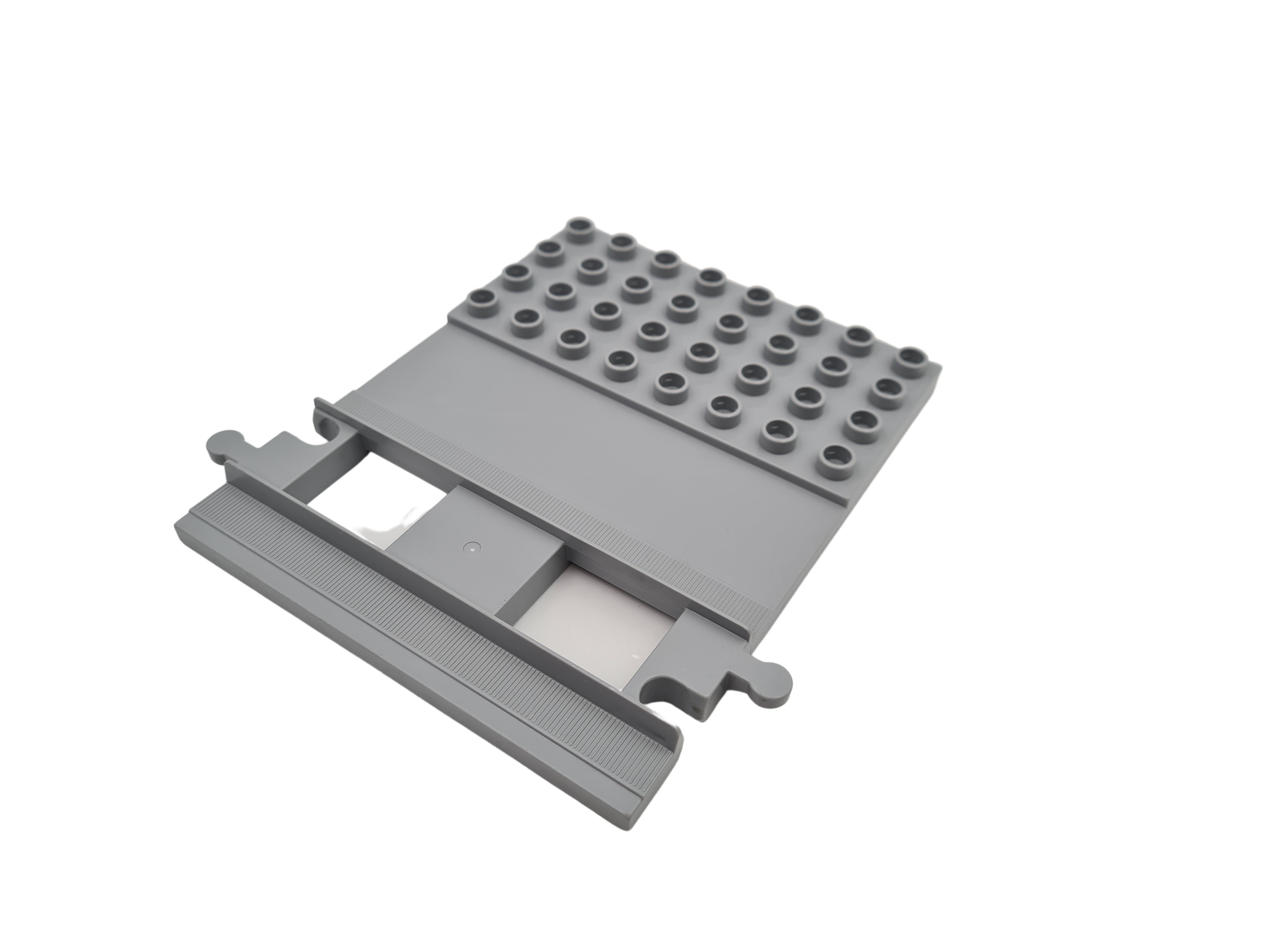 Lego® Duplo Eisenbahn TRAIN Schienen Gerade Gebogene Weiche Gleis HELLGRAU LBG Z - Bild 7 von 15