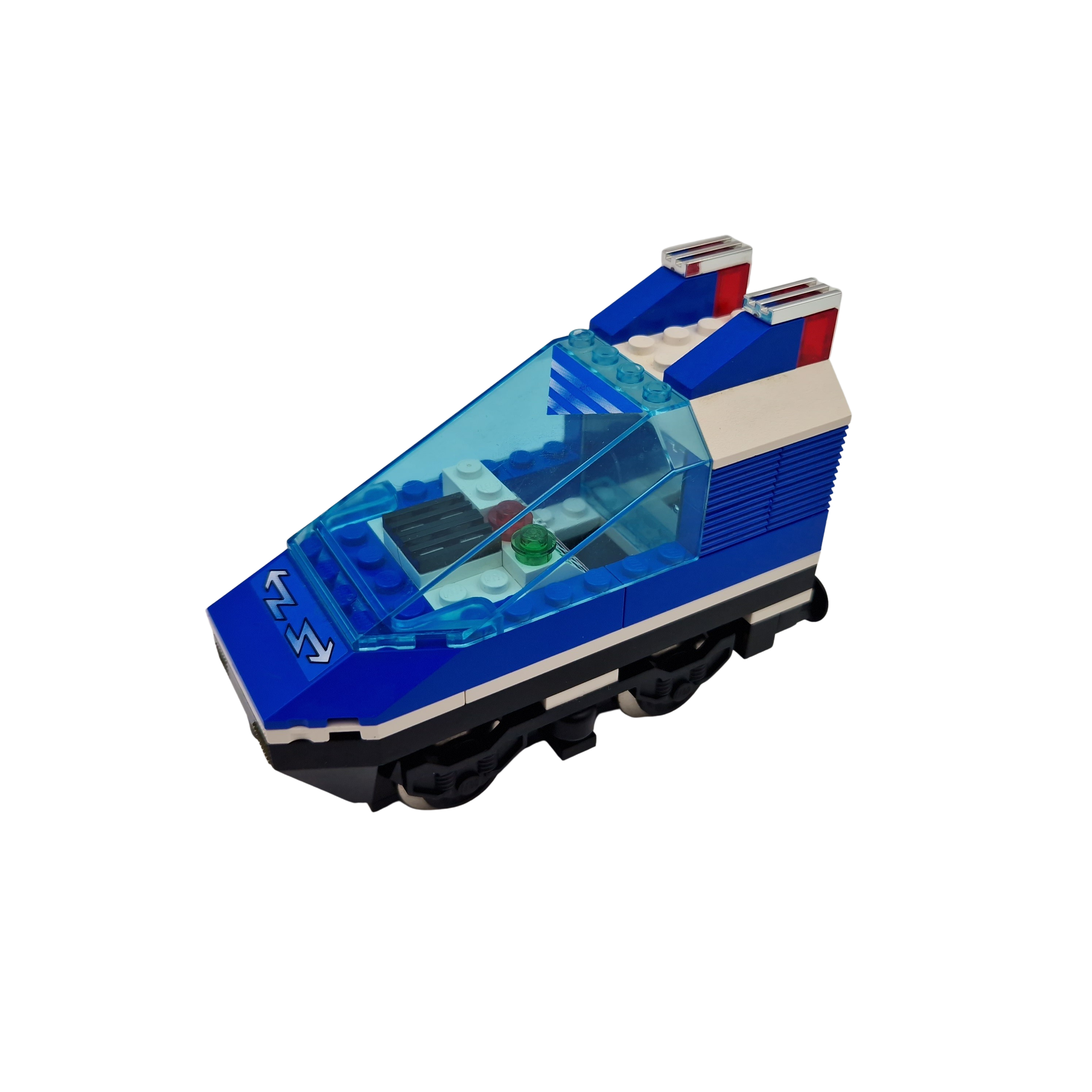 Lego® Eisenbahn 9V TRAIN 4560 Lok Triebwagen in blau 9V Motor ENGINE ZUG
