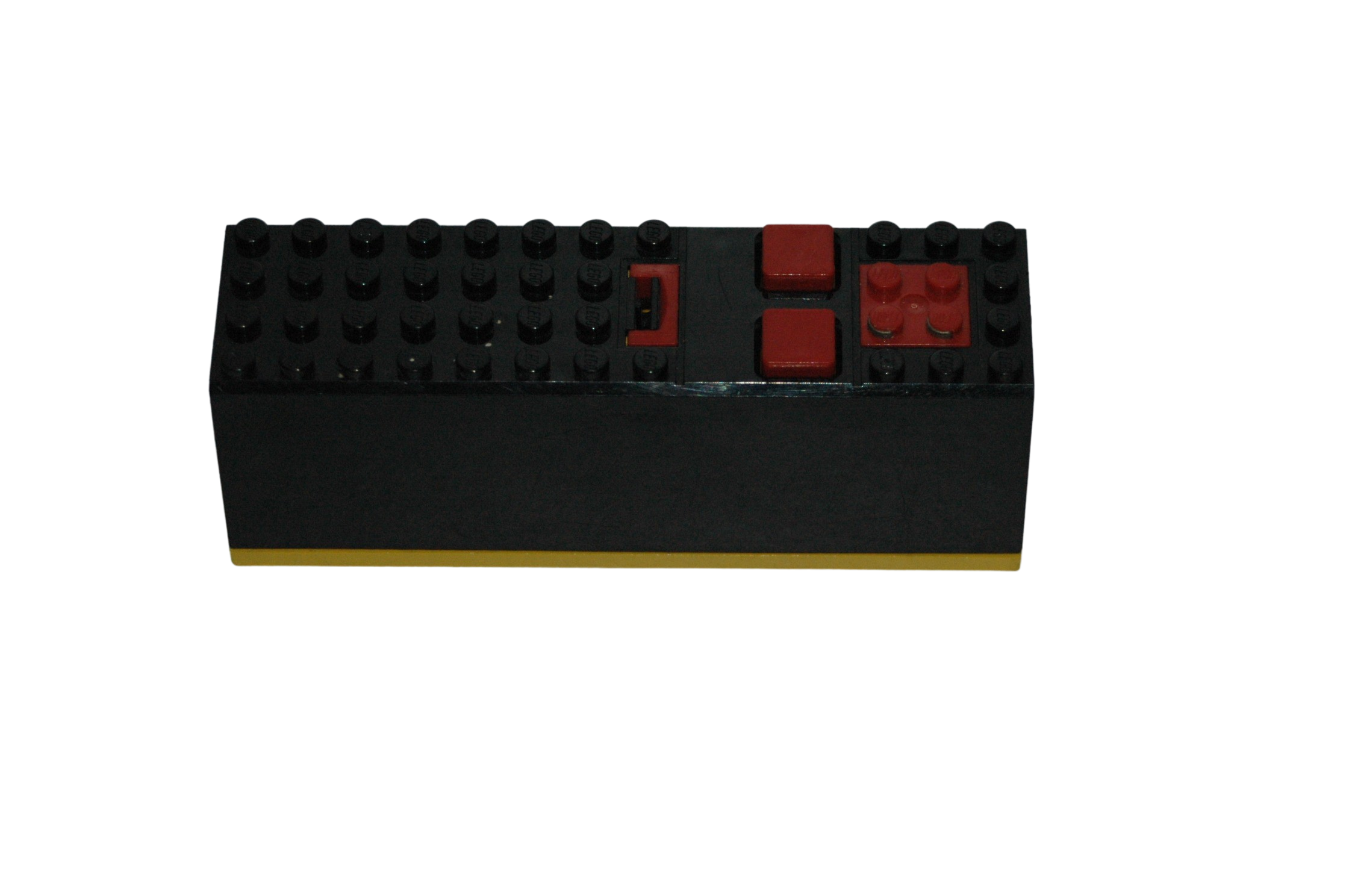 Lego® Eisenbahn RC TRAIN Lok 9V Batteriekasten ALTES MOD SCHWARZ ZUG