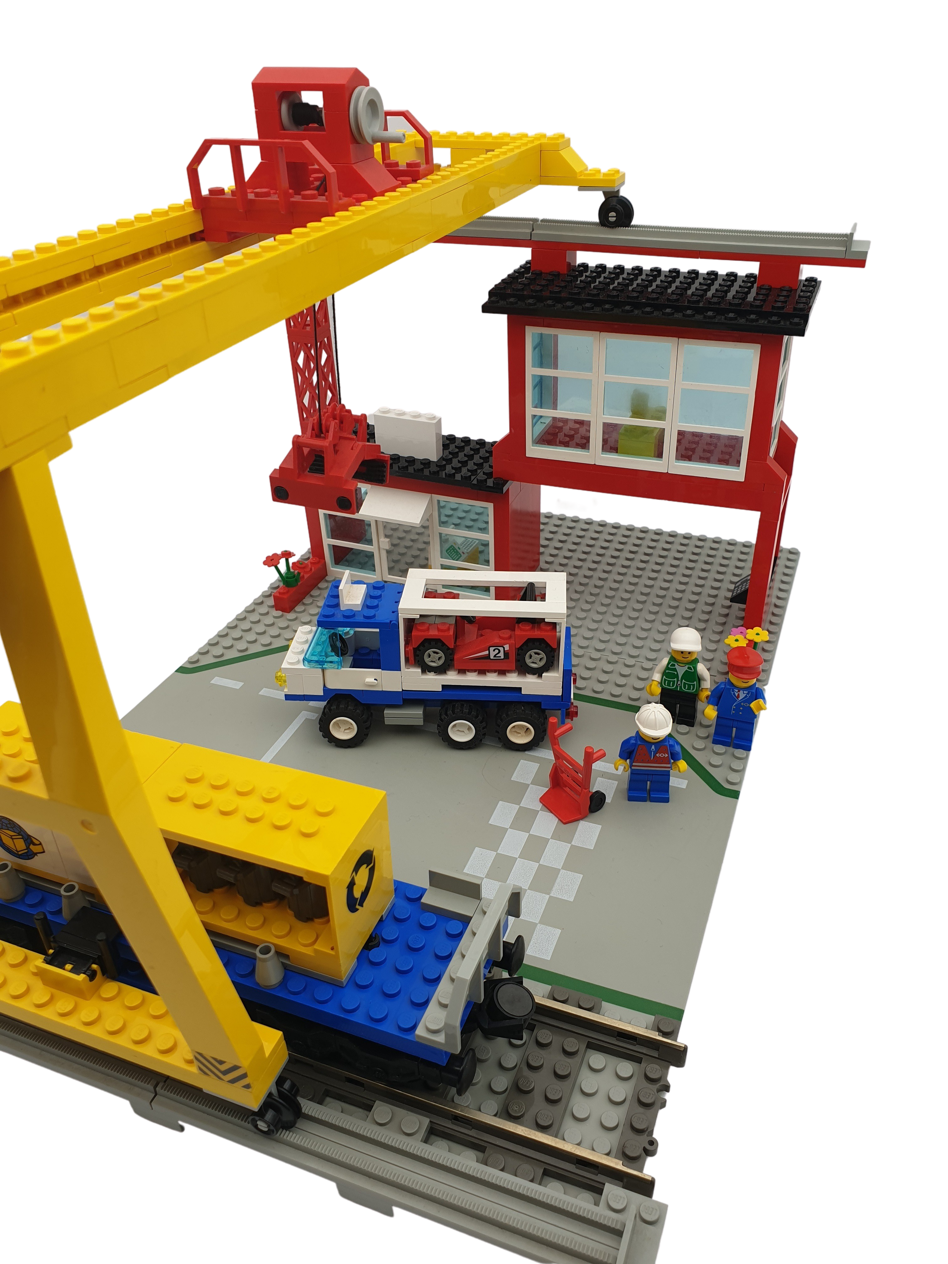 Lego® Eisenbahn Stationen 9V TRAIN Güter Bahnhof Cargo für 9V Eisenbahn System Z - Bild 4 von 6