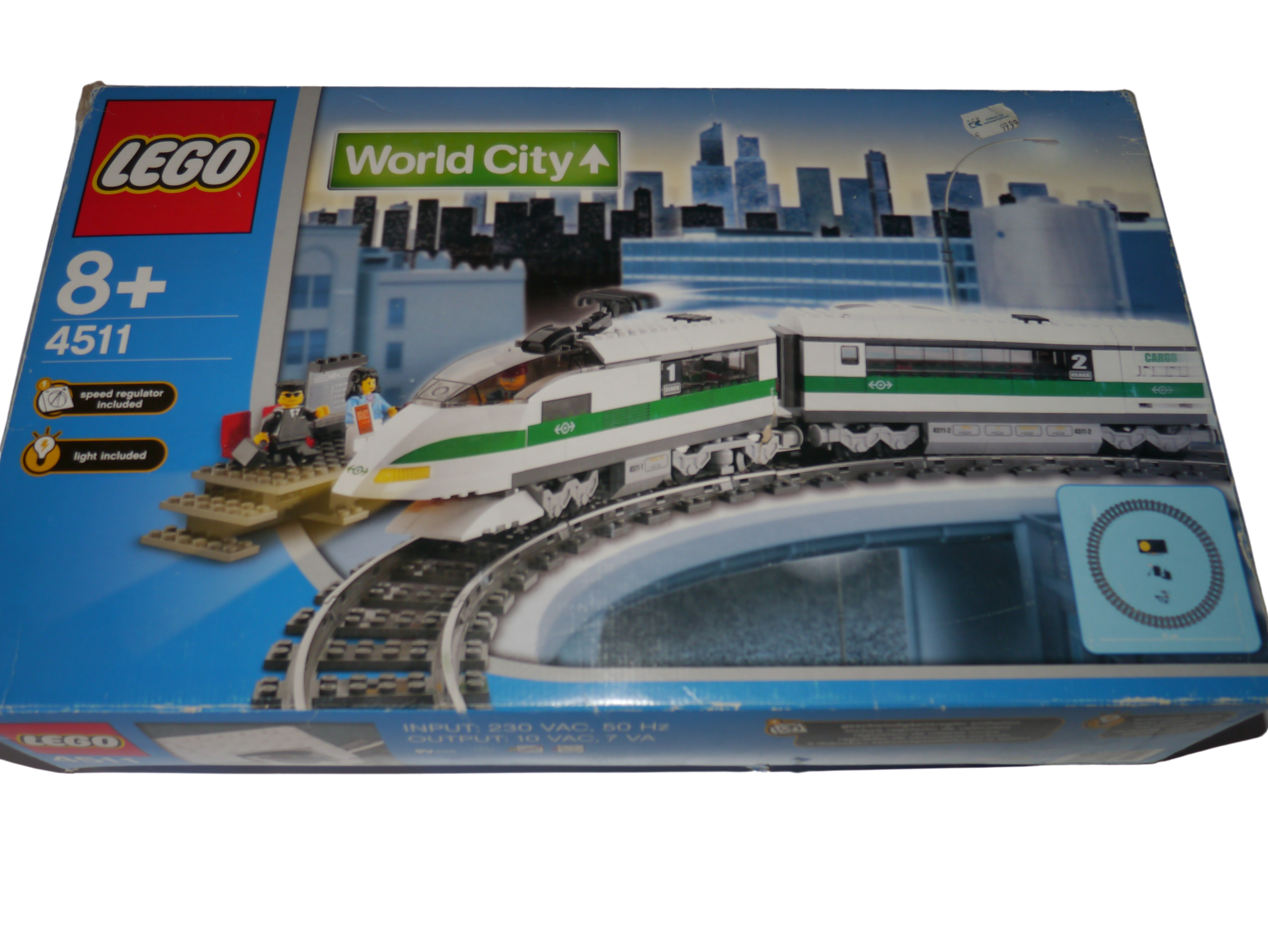 Lego® Eisenbahn TRAIN 4511 !! LEERE BOX !! NUR OVP VERPACKUNG !! ZUG - Afbeelding 1 van 1